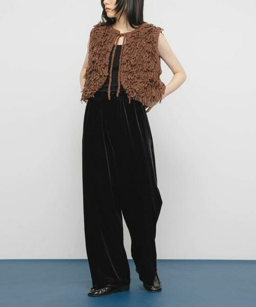 KBF / ケービーエフ その他パンツ | ベロアイージーパンツ | 詳細16