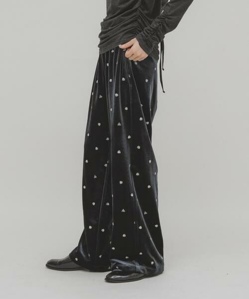 KBF / ケービーエフ その他パンツ | ベロアイージーパンツ | 詳細19