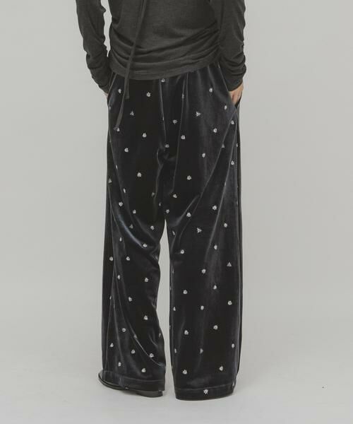 KBF / ケービーエフ その他パンツ | ベロアイージーパンツ | 詳細20