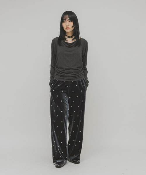 KBF / ケービーエフ その他パンツ | ベロアイージーパンツ | 詳細21