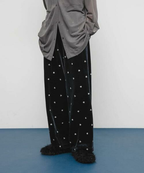 KBF / ケービーエフ その他パンツ | ベロアイージーパンツ | 詳細22