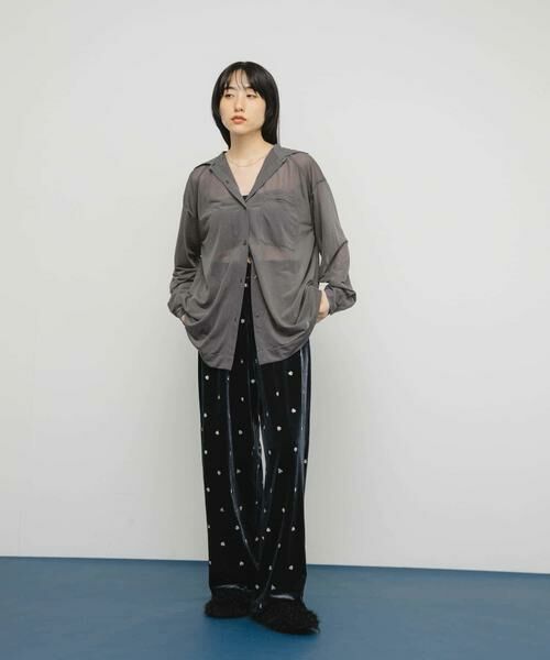 KBF / ケービーエフ その他パンツ | ベロアイージーパンツ | 詳細23