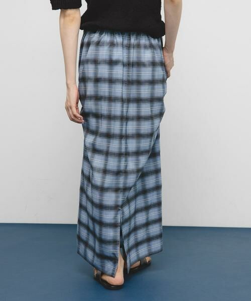 KBF / ケービーエフ スカート | サイドデザインチェックスカート | 詳細15