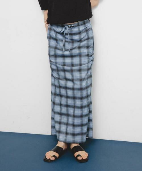 KBF / ケービーエフ スカート | サイドデザインチェックスカート | 詳細16