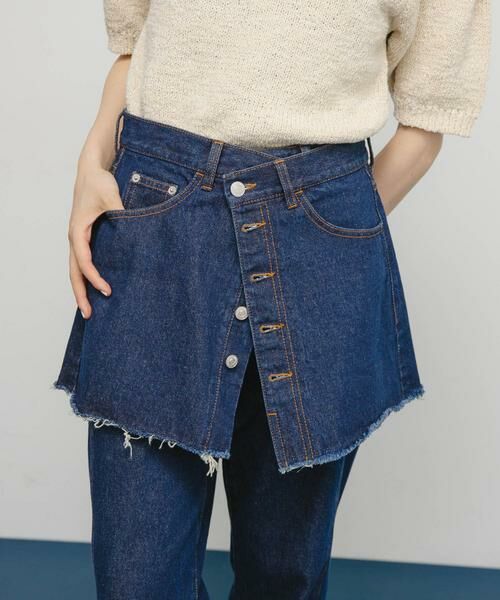 KBF / ケービーエフ スカート | デニムミニスカート | 詳細2