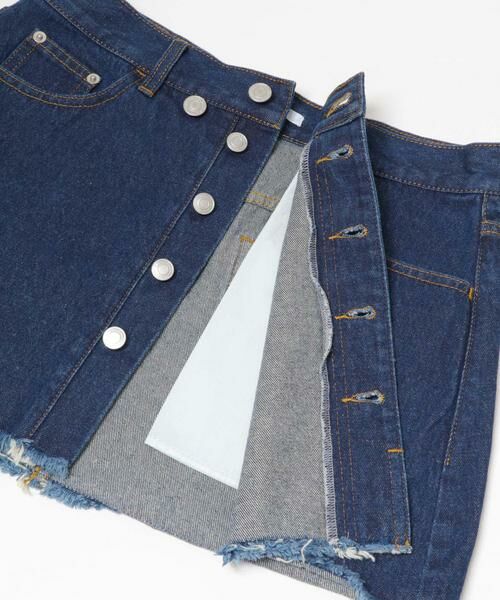 KBF / ケービーエフ スカート | デニムミニスカート | 詳細8