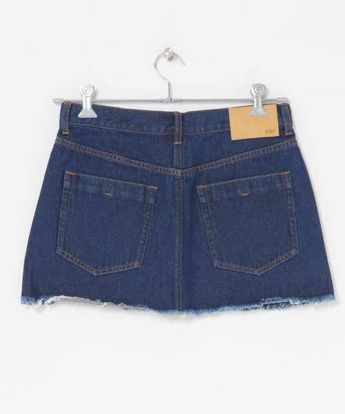 KBF / ケービーエフ スカート | デニムミニスカート | 詳細9