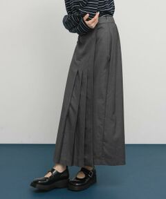 KBF / ケービーエフ スカート | ラップライクプリーツスカート