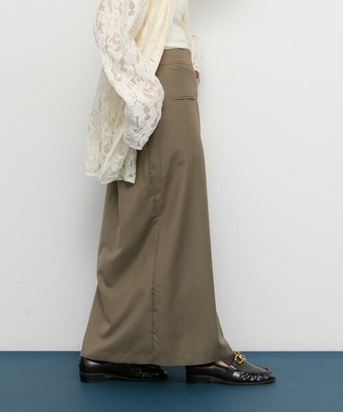 KBF / ケービーエフ スカート | ラップライクプリーツスカート | 詳細3