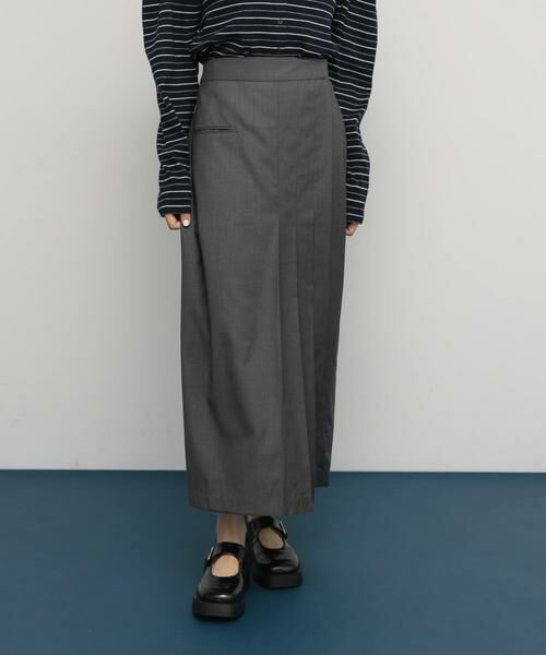 KBF / ケービーエフ スカート | ラップライクプリーツスカート | 詳細17