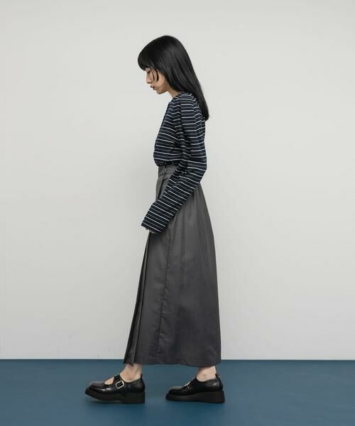 KBF / ケービーエフ スカート | ラップライクプリーツスカート | 詳細22