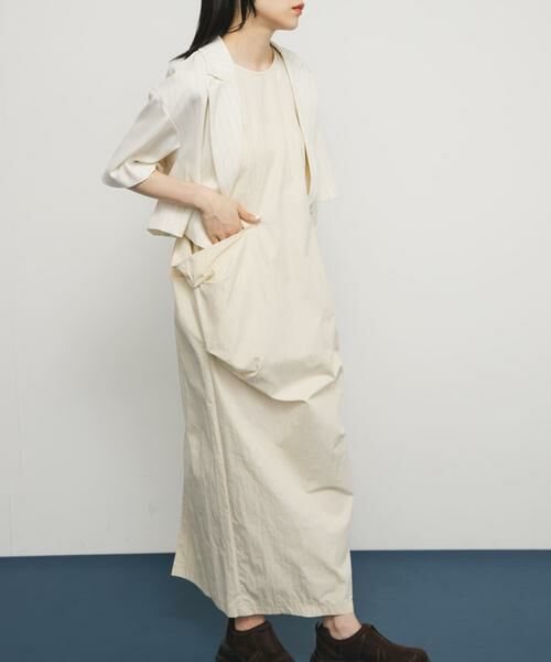 KBF / ケービーエフ ワンピース | ポケットディティールコクーンワンピース | 詳細2
