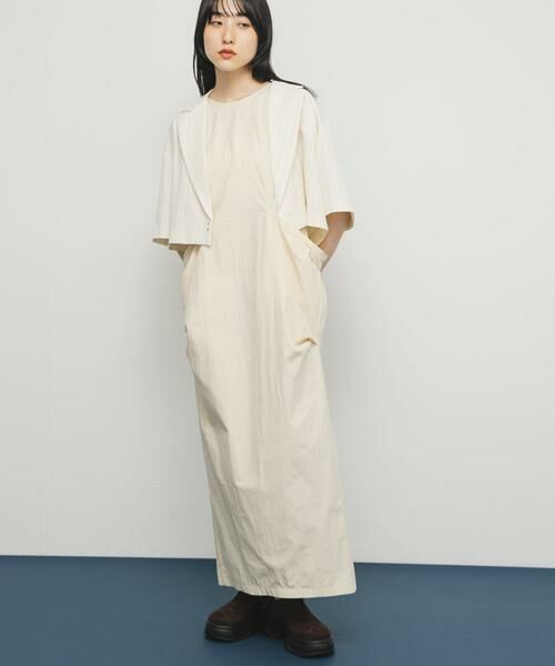KBF / ケービーエフ ワンピース | ポケットディティールコクーンワンピース | 詳細3