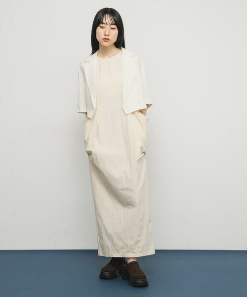 KBF / ケービーエフ ワンピース | ポケットディティールコクーンワンピース | 詳細4