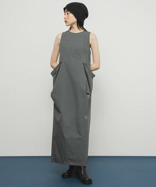 KBF / ケービーエフ ワンピース | ポケットディティールコクーンワンピース | 詳細10