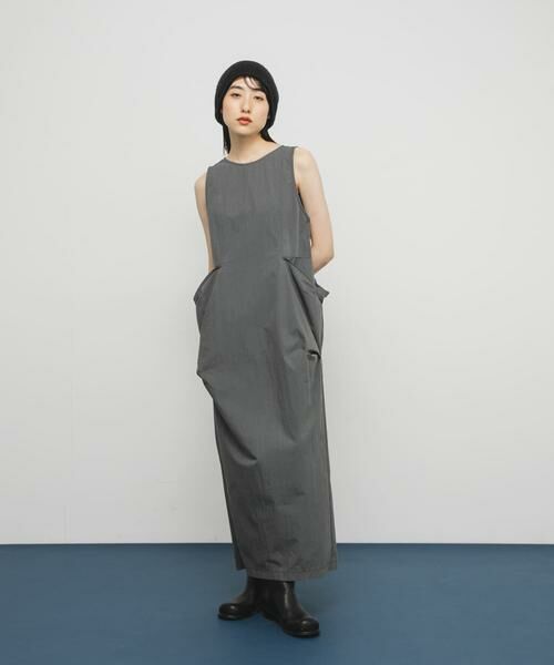 KBF / ケービーエフ ワンピース | ポケットディティールコクーンワンピース | 詳細12