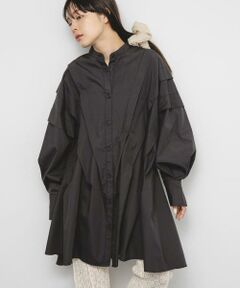 KBF / ケービーエフ ワンピース | ボリュームタックミニワンピース