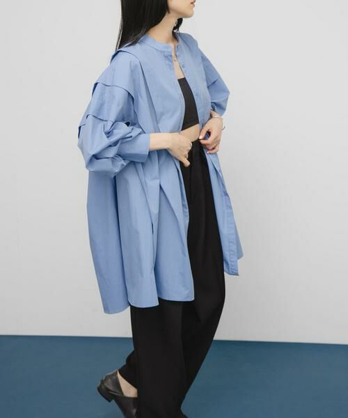 KBF / ケービーエフ ワンピース | ボリュームタックミニワンピース | 詳細3