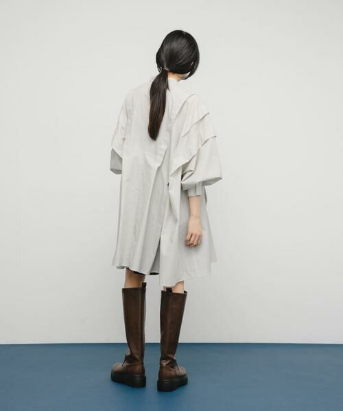 KBF / ケービーエフ ワンピース | ボリュームタックミニワンピース | 詳細15