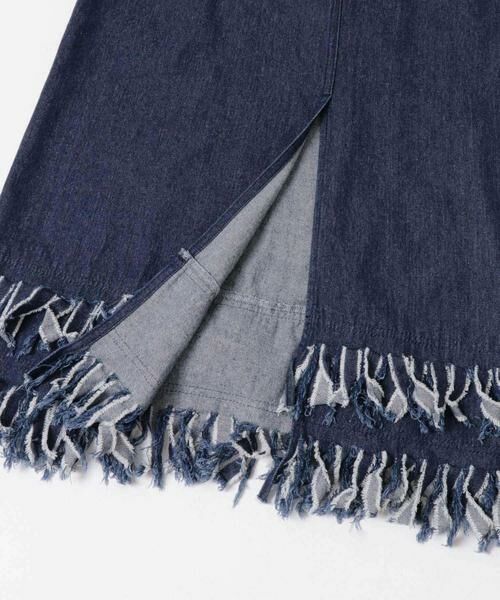KBF / ケービーエフ ワンピース | フリンジデニムキャミワンピース | 詳細12