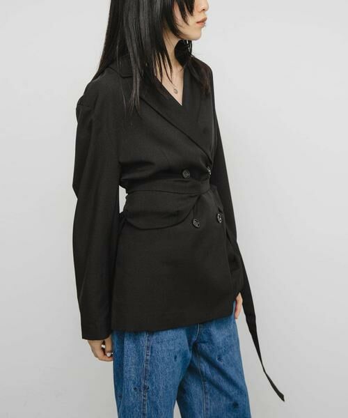 KBF / ケービーエフ その他アウター | バッグSETダブルジャケット | 詳細11