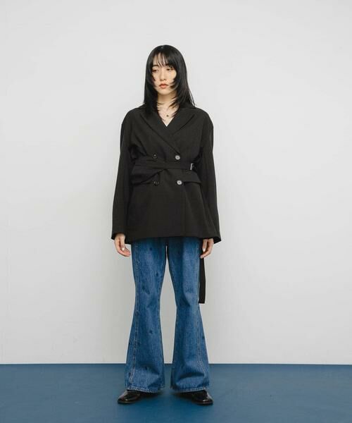 KBF / ケービーエフ その他アウター | バッグSETダブルジャケット | 詳細13