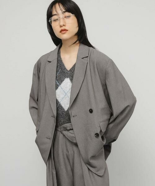 KBF / ケービーエフ その他アウター | バッグSETダブルジャケット | 詳細24