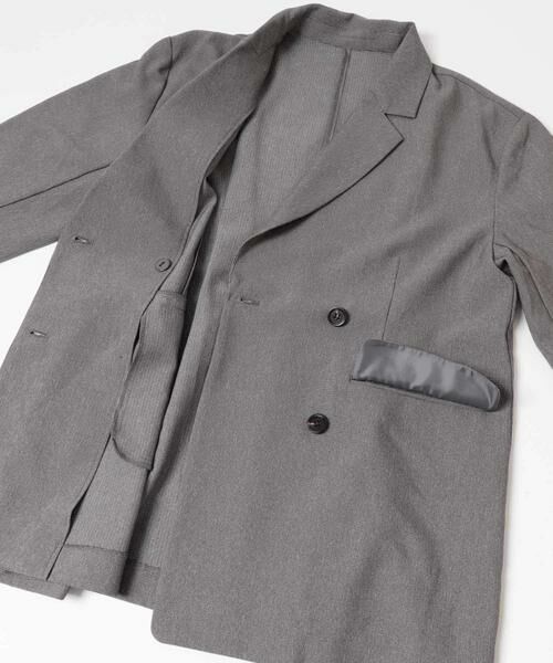 KBF / ケービーエフ その他アウター | バッグSETダブルジャケット | 詳細29