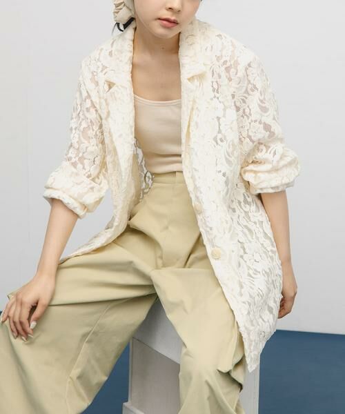 KBF / ケービーエフ その他アウター | モールレーステーラードジャケット | 詳細12