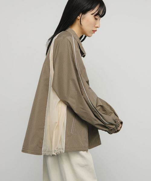 KBF / ケービーエフ ブルゾン | チェックZIPアップブルゾン | 詳細2