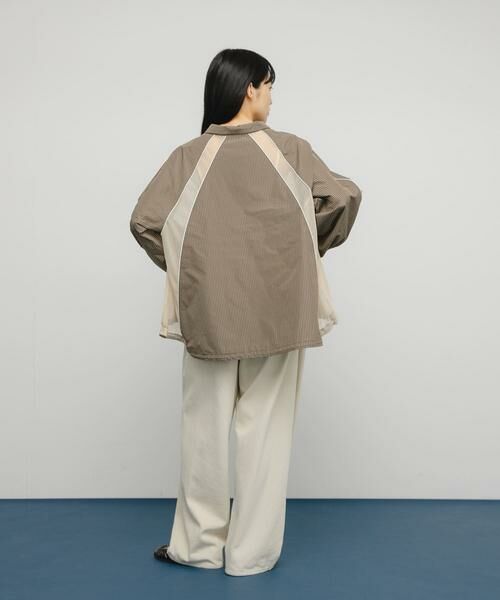 KBF / ケービーエフ ブルゾン | チェックZIPアップブルゾン | 詳細5