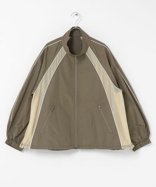 KBF / ケービーエフ ブルゾン | チェックZIPアップブルゾン | 詳細8