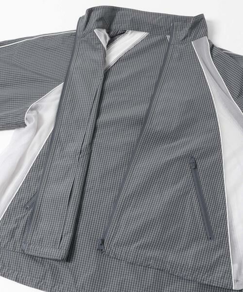 KBF / ケービーエフ ブルゾン | チェックZIPアップブルゾン | 詳細20