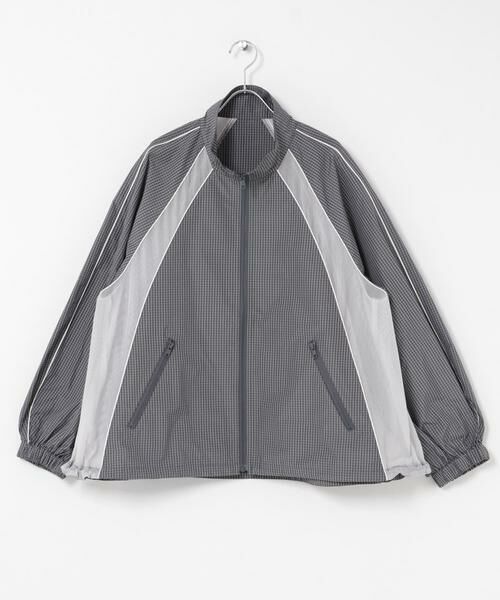 KBF / ケービーエフ ブルゾン | チェックZIPアップブルゾン | 詳細18