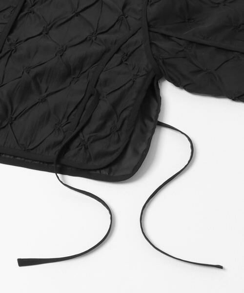 KBF / ケービーエフ ブルゾン | シャーリングショートジャケット | 詳細22