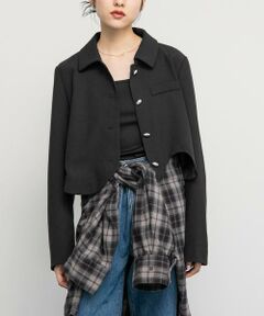 KBF / ケービーエフ その他アウター | ヘムカットジャケット