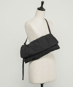 KBF / ケービーエフ ショルダーバッグ | ナイロンギャザーフラップBAG