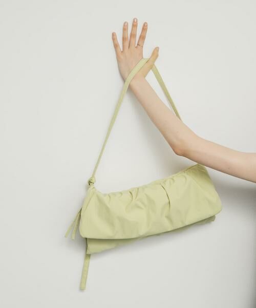 KBF / ケービーエフ ショルダーバッグ | ナイロンギャザーフラップBAG | 詳細2