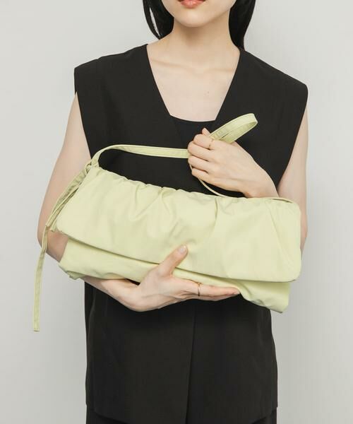 KBF / ケービーエフ ショルダーバッグ | ナイロンギャザーフラップBAG | 詳細3