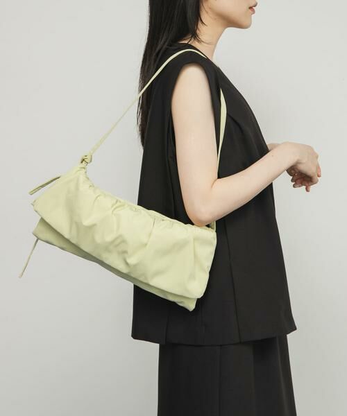 KBF / ケービーエフ ショルダーバッグ | ナイロンギャザーフラップBAG | 詳細4