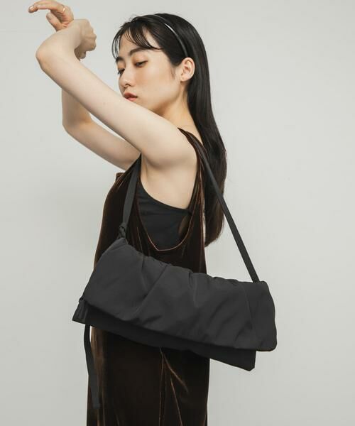 KBF / ケービーエフ ショルダーバッグ | ナイロンギャザーフラップBAG | 詳細19