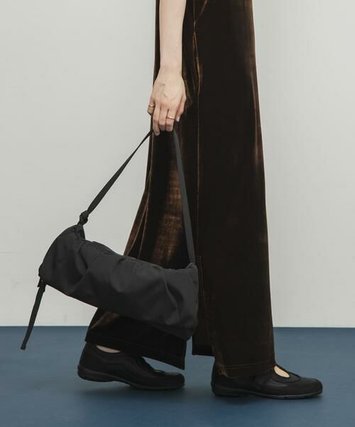 KBF / ケービーエフ ショルダーバッグ | ナイロンギャザーフラップBAG | 詳細21