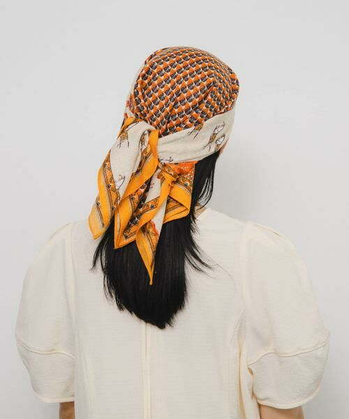 KBF / ケービーエフ バンダナ・スカーフ | ホースデザインビッグスカーフ | 詳細2