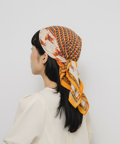 KBF / ケービーエフ バンダナ・スカーフ | ホースデザインビッグスカーフ | 詳細4