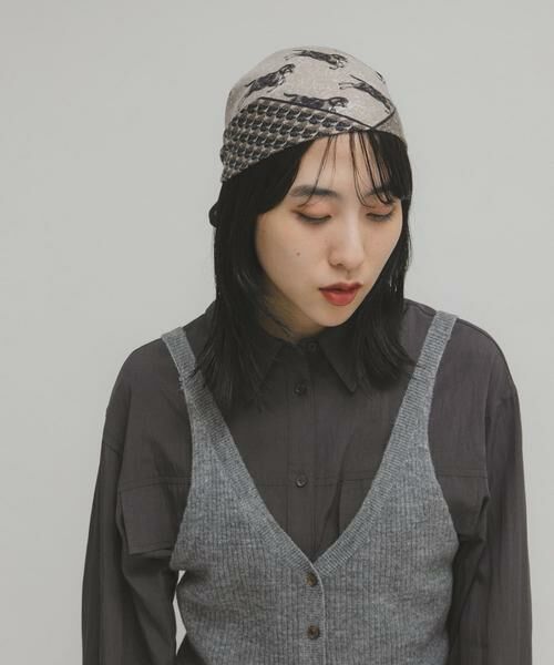 KBF / ケービーエフ バンダナ・スカーフ | ホースデザインビッグスカーフ | 詳細9