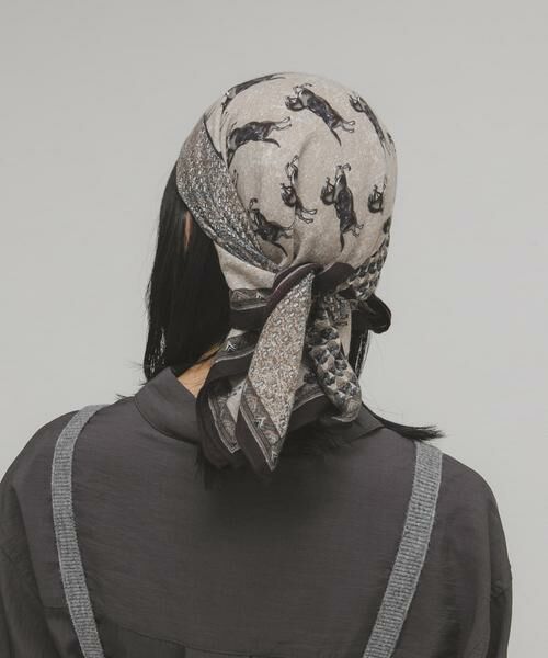 KBF / ケービーエフ バンダナ・スカーフ | ホースデザインビッグスカーフ | 詳細11