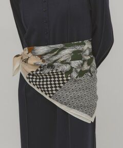 KBF / ケービーエフ バンダナ・スカーフ | フラワーデザインビッグスカーフ