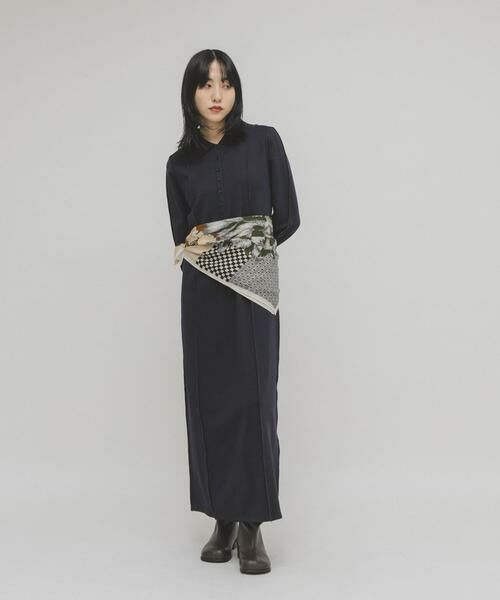 KBF / ケービーエフ バンダナ・スカーフ | フラワーデザインビッグスカーフ | 詳細15