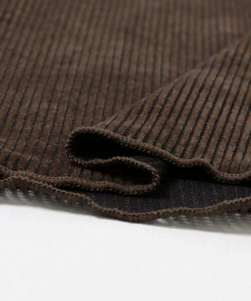 KBF / ケービーエフ Tシャツ | シアーベロアシャーリングスリーブトップス | 詳細11