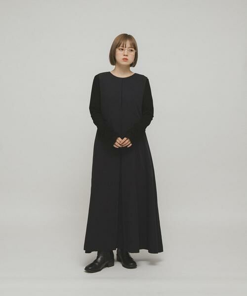 KBF / ケービーエフ Tシャツ | シアーベロアシャーリングスリーブトップス | 詳細22